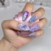 Yunseul Jellyfish Handmade Nail Tips - Square / 윤슬 젤리피쉬