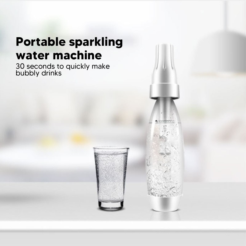 Soda Maker Machine Homemade Soda Fizzy Water Machine Manual Sparkling