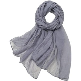 MAIRY Chiffon Scarf Ladies Chiffon Scrawl Flower Printed Wrap Scarf Sheer Wrap Wrap Shawl Lightweight Fashion Large Wrap 1770017