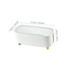 LABRIMP Home Cable Management Box with Lid Durable Storage Bin