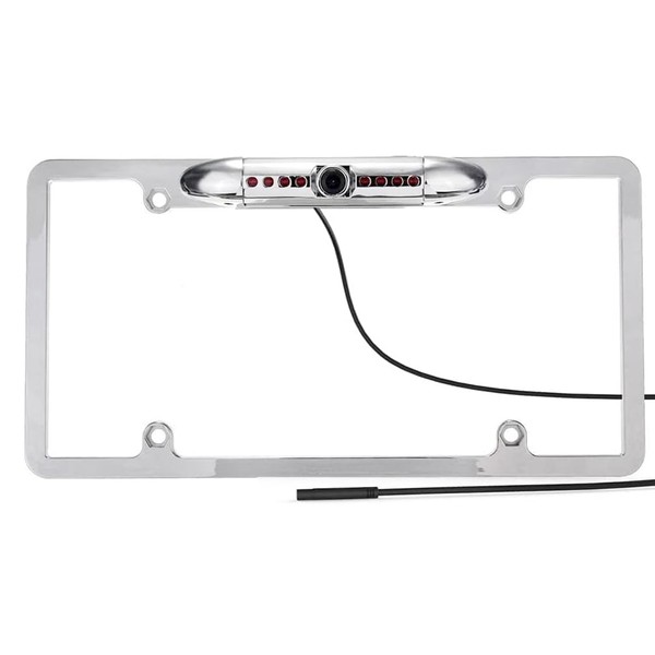 Goodsby Backup Camera HD Frame License Plate Rear Night Vision