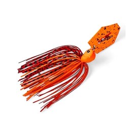 Bladed Vibrating Jig 3/8Oz 1 21 Fire Craw Orange Blade C Fishing Lures Bass Jigging Bait Jig Lure Weedless Soft Plastic Swimbait Accessories Freshwater
