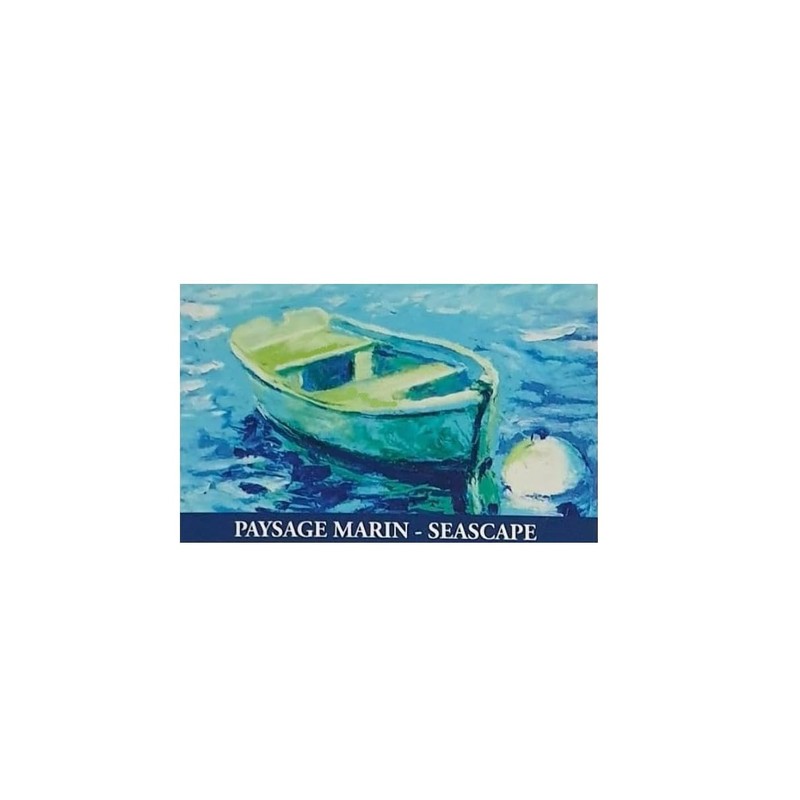 Sennelier Oil Pastels 6 Colours Seascape & Mini Tweezers