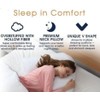 HOMES-LINEN V Pillow Orthopaedic V Shaped Pillow Extra Cushioning Support