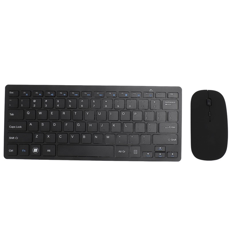 2.4G Wireless Keyboard Mouse Combo 78 Keys Keyboard USB Receiver
