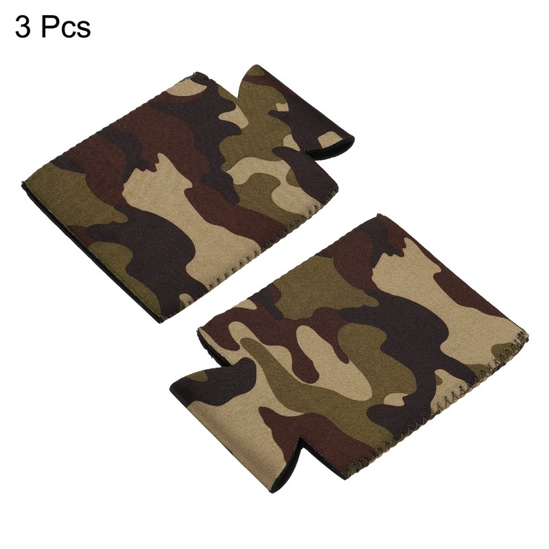 MECCANIXITY Can Cooler Sleeves Insulated Collapsible Neoprene Covers 2.6mm Thick