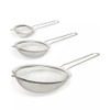 Core Home Kitchen Mesh Strainers 3 Piece Colander Set -