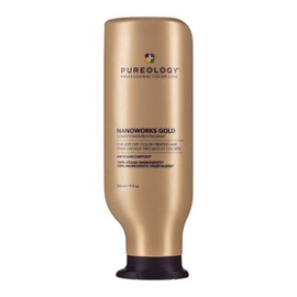 Pureology | Nanoworks Gold | Conditioner, Colour-Treated Hair, Restores And Strengthens Hair, Vegan Formulas, Sulphate Free, 266ml