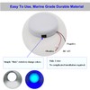 Vcanuplms Marine Boat Dome Lights, 5.5 Inch Dual Color LED
