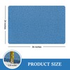 LuxStep Shower Mat Bathtub Mat,24x36 inch, Non-Slip Bath Mat with