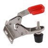 Horizontal Toggle Clamp Stainless Steel 66lb Holding Capacity 80 Degrees