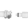 Computer Water Cooling Quick Connector Two Ends Disconnected Length 85mm