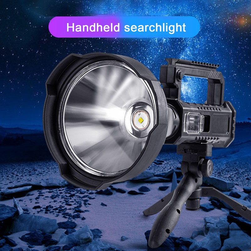 P50 LED Searchlight Smart Power Display Super Bright Handheld Spotlights