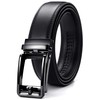 CHAOREN Men's Business Belt, Auto Lock, Large Size, Genuine Leather,