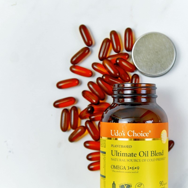Udo's Choice Ultimate Oil Blend Capsules - Natural Source of