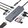 10 in 1 USB C Adapter, AYCLIF USB C Hub,