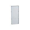 Azar 770820 Pegboard 1-Sided Wall Panel, Clear Translucent Color, 2-Pack