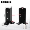 CNQLIS 8pcs Adjustable Deck Post Anchor Base Brackets Fit 1.5x1.5,