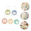 CHILDWEET 5pcs Cartoon Dish Scrubber Reusable Kitchen Cleaning Sponges for