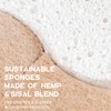 Isshah Natural Kitchen Scrub Sponges for Dishes - S-Shaped -