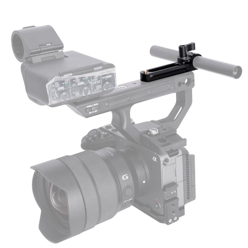 NICEYRIG 15mm Single Rod Holder to Quick Release NATO Rail,