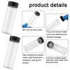 Clear Glass Lab Vials 30ml Empty Vials Bottles Liquid Sampling