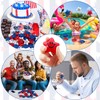 60 Pieces Patriotic Foam Star Stress Ball Bulk Mini Foam