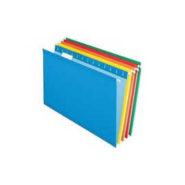 Pendaflex Hanging File Folder, Expansion, 5-Tab, Legal Size, Assorted Colors, 25/Box (PFX 4153 1/5 ASST)