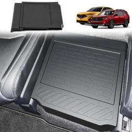 HOUCLEMIC Removable Middle Seat Floor Cover for 2023-2025 2026 Honda Pilot Removable 2nd Row Middle Seat Elite/Touring/Black Edition/EX-L 8 Passenger and 7 Passager 2020-2025 Acura MDX Accessories
