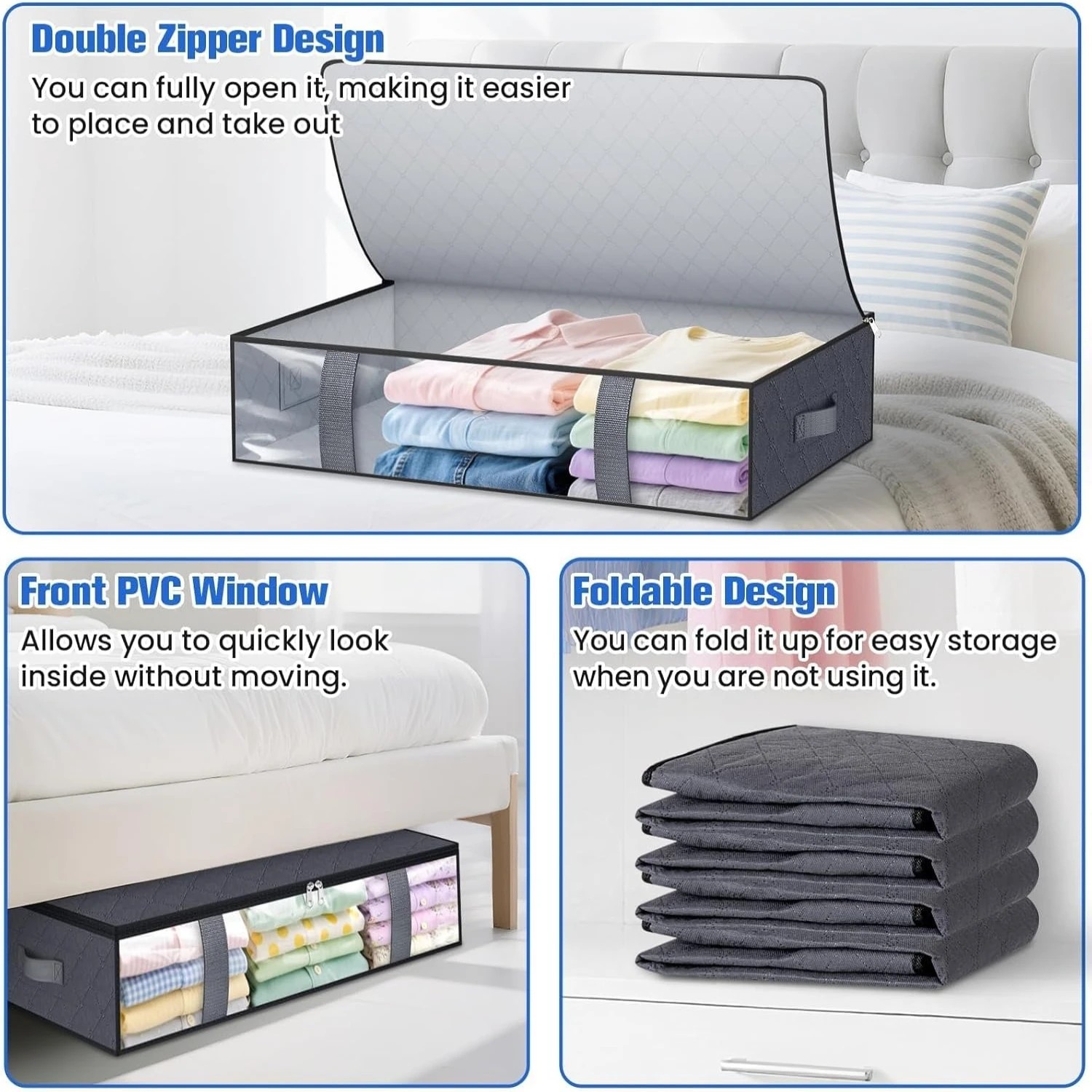 under bed storage bags