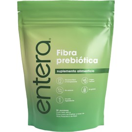 Entera Fibra Prebiótica 450 g en Polvo Fibra Soluble Sin Azúcar Disuelve Transparente 50 Porciones