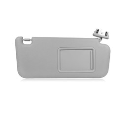 QUAYUB Passenger Right Side Sun Visor Replacement Compatible with Toyota RAV4 2006 2007 2008 2009 2010 2011 2012 2013# 74320-42501-B2