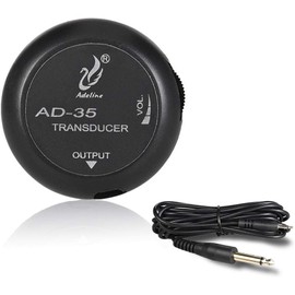 Imelod Guitar Pickup Contact Microphone Transducer for Guitar Ukulele Violin Mandolin Banjo Cello Kalimba