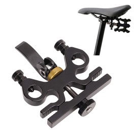Bike Quick Release Pedal Holder, Aluminum Alloy Folding Bike Folding Pedal Bracket Bicycle Pedal Placement Buckle
