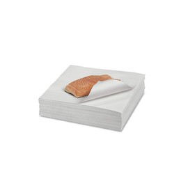 100 Sheets of Disposable White Butcher Paper 12" x 12" for Wrapping or Smoking Meat