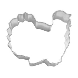 Thanksgiving Turkey 3.75 Inch Cookie Cutter from The Cookie Cutter Shop – Tin Plated Steel – Made in the USA