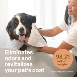 ATTITUDE Natural 2 in 1 Nourishing Shampoo & Conditioner for Cat & Dog, Vegan and Cruelty-Free, Lavender & Argan Oil, 16 Fl Oz (Pack of 4)