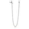 Charles-Hubert, Paris 3910-W T-Bar Pocket Watch Chain