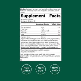 Standard Process A-F Betafood Gallbladder Health Dietary Supplement - Gluten-Free, Non-Dairy, & Non-Soy - Gallbladder Function & Liver Care - 360 Tablets