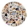 JCUGSBS Funny Dog Sticker Set, 50 Pieces, Cute Dog Stickers,
