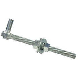 Hillman Hardware Essentials 851913 Zinc Gate Bolt Hook (5/8" x 8")