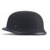 Motorcycle Helmet German Style Half Helmet Skull Cap Adult Men