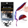 Bait Stoppers (300-Pack), Silicone Rubber Based Fishing Bait Keeper Retainer
