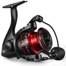 Piscifun Flame Spinning Reels, Ultralight Spinning Fishing Reel with 5.2:1 High Speed Gear Ratio, Lightweight 9+1BB Ultra Smooth Fishing Reels, 4000 Series.