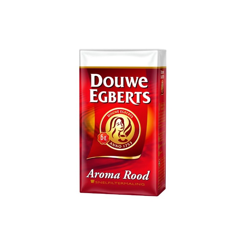 4 Pack Douwe Egberts Aroma Rood Ground Coffee (8.8oz/250g each)