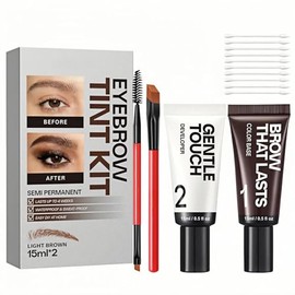 Kit de Tinte para Cejas Profesional para Mujeres - Duración Hasta 4 Semanas