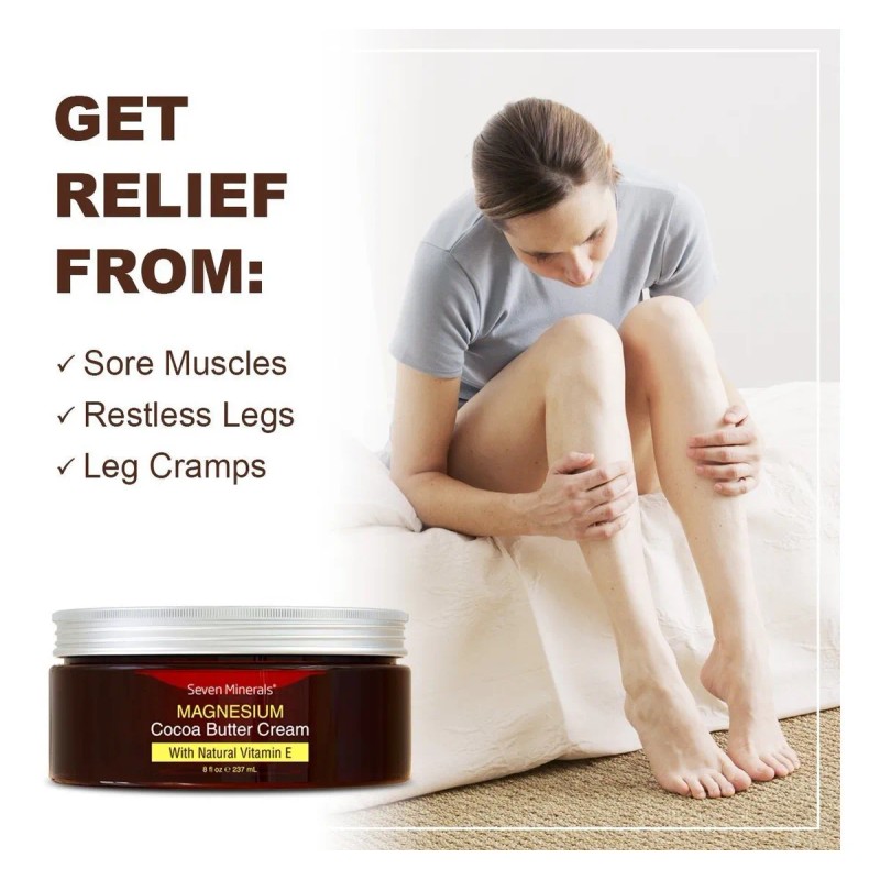 Magnesio en Crema – Relajante Muscular Natural para Dolor y