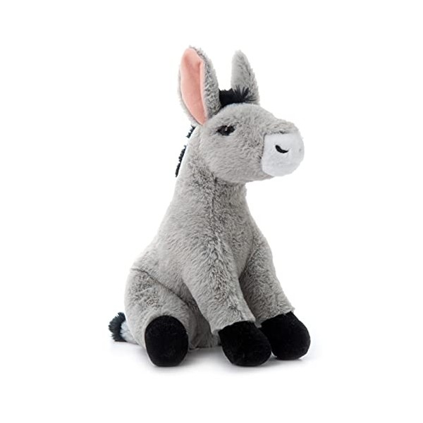 The Petting Zoo Donkey Stuffed Animal Plushie, Gifts for Kids,