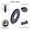 46mm to 77mm Adapter Ring for Camera Filter, Compatible with