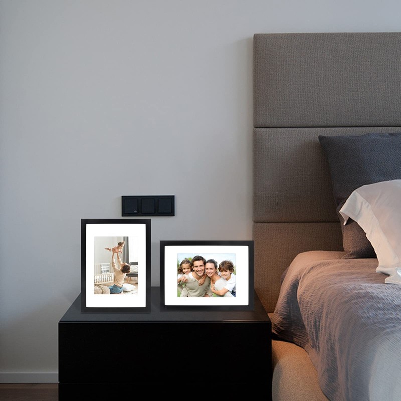 EGOFINE A4 Frame,100% Solid Wood Frame, A4 Picture Frame with